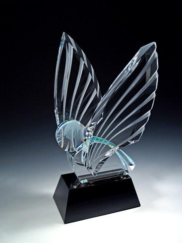 Introducing Celestial Wings, a Crystal Masterpiece by Peter Yenawine and Eileen Borgeson